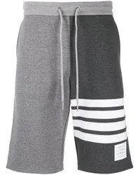 Thom Browne Joggingshorts mit Streifen Grau