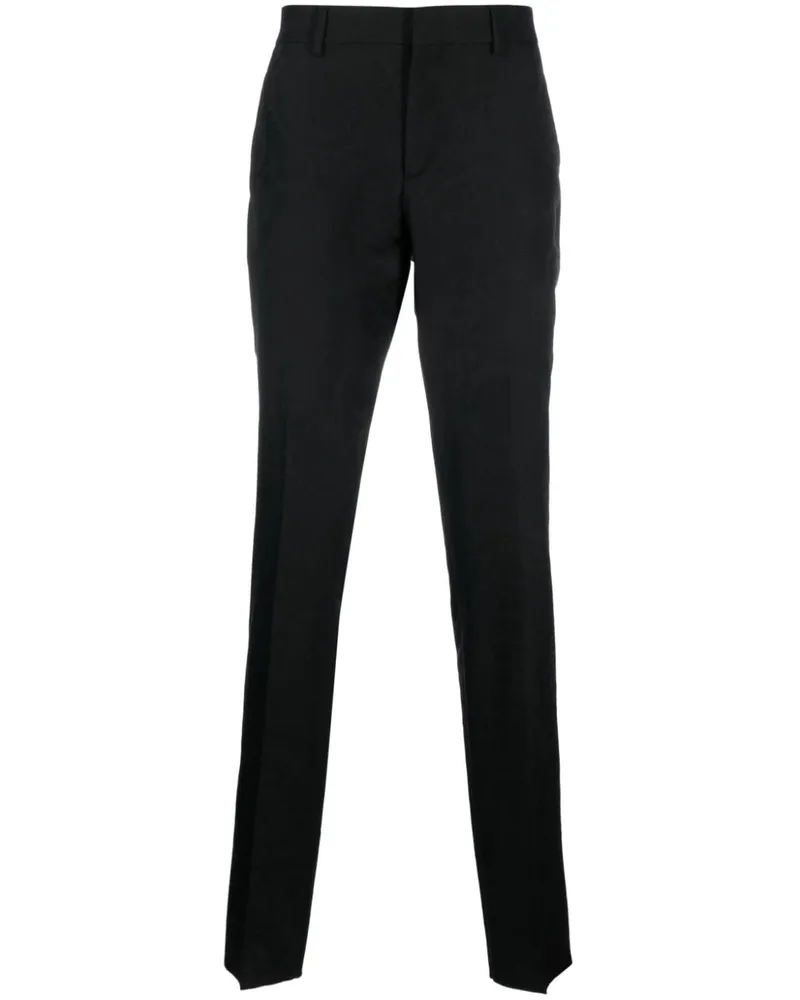 Versace Barocco Silhouette Jacquard-Hose - Schwarz Schwarz