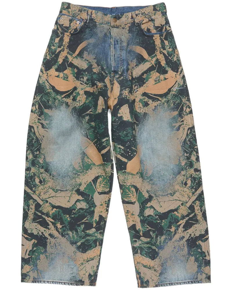 Acne Studios Super-Baggy-Jeans - Blau Blau