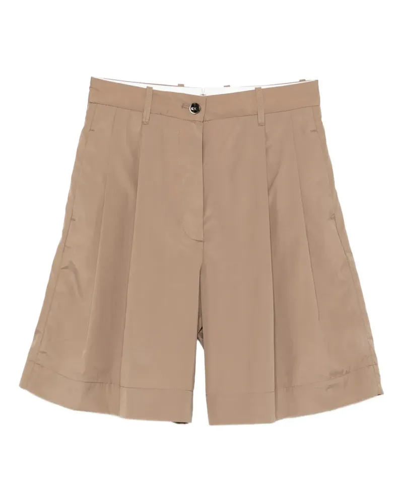nine:inthe:morning Shorts mit Falten - Nude Nude