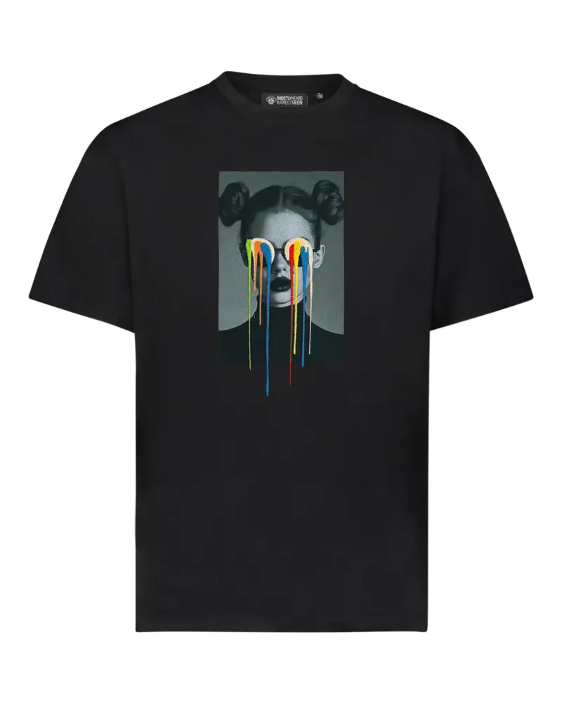 Mostly Heard Rarely Seen T-Shirt mit grafischem Print - Schwarz Schwarz