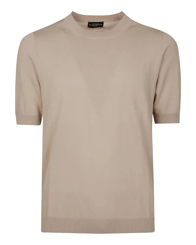 Ballantyne rope cotton T-shirt - Nude Nude