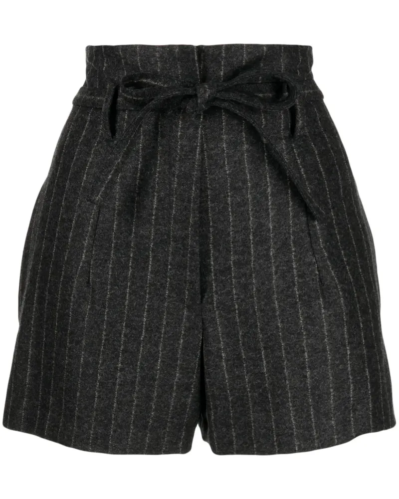 IRO Shorts mit Streifen - Grau Grau