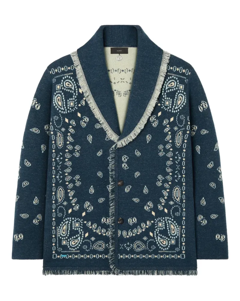 Alanui Cardigan aus Kaschmir - Blau Blau