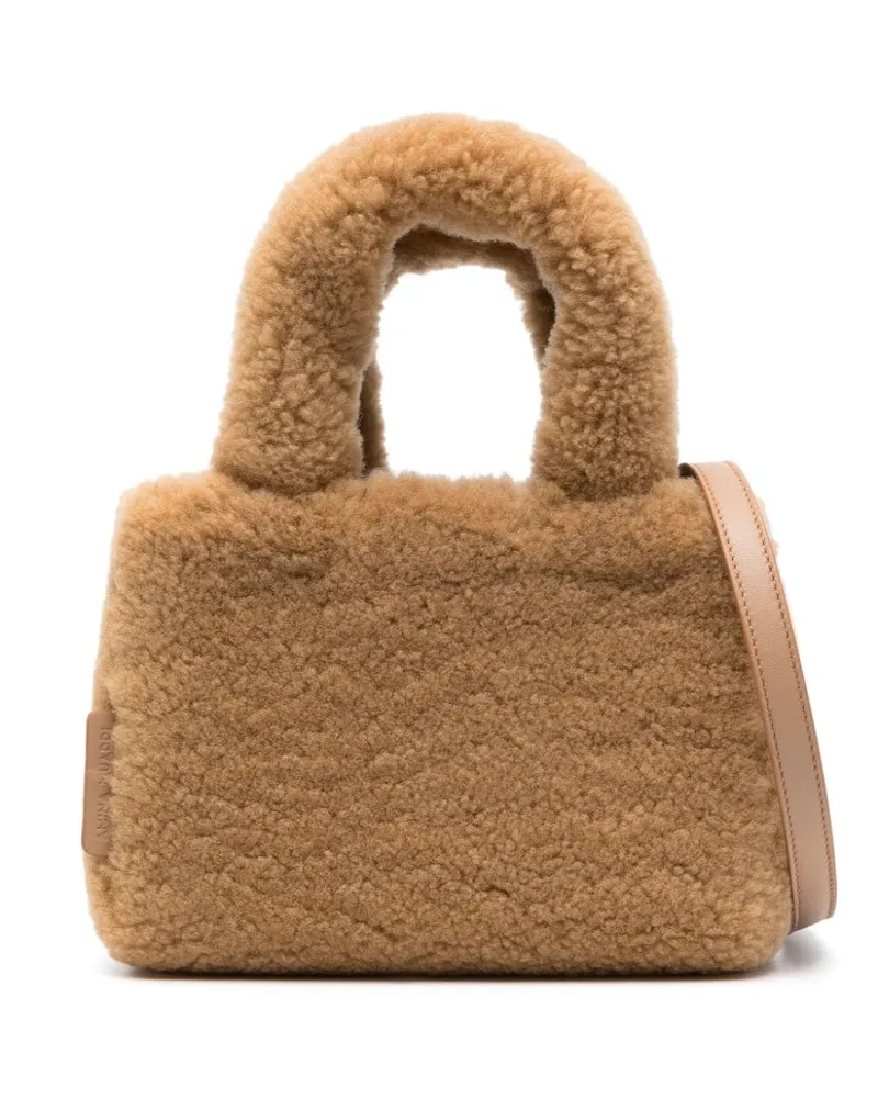Amina Muaddi Amini Giuly Shopper - Braun Braun
