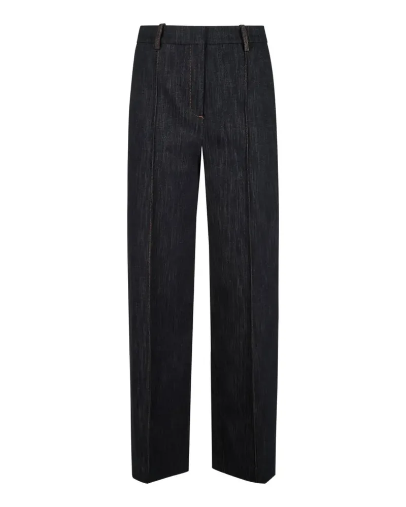 Eleventy contrast-stitch jeans - Blau Blau