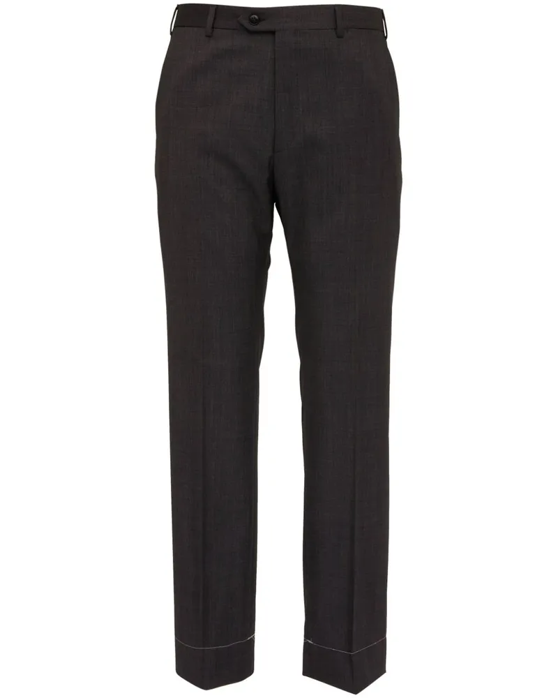 Brioni Hose mit geradem Bein Grau