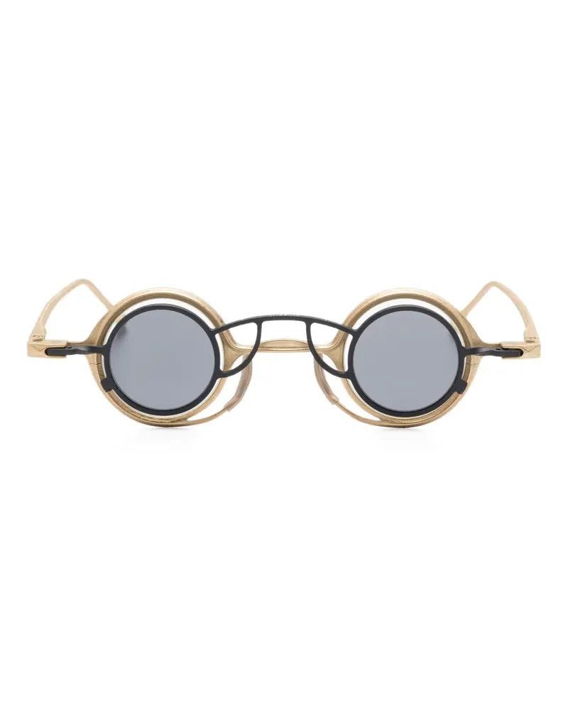 RIGARDS Brille mit rundem Gestell - Gold Gold