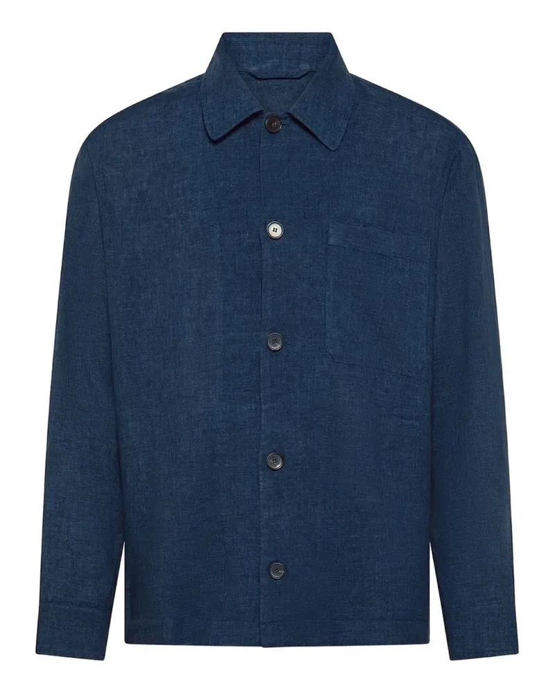 CRUNA Cardiff button-up jacket - Blau Blau