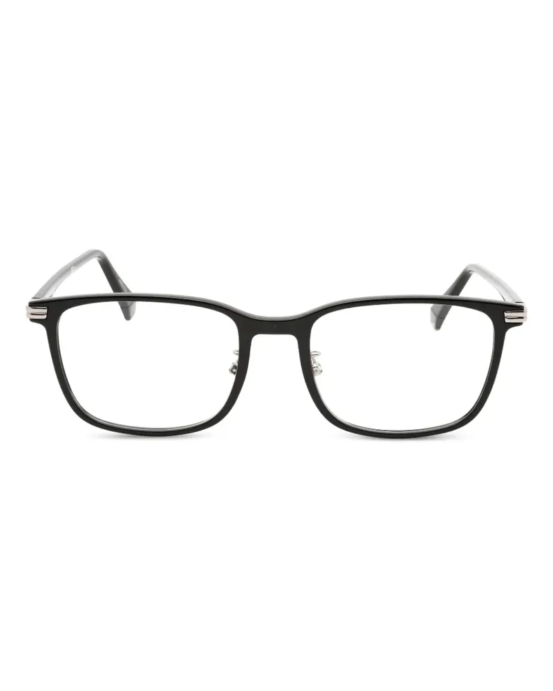 Polaroid Brille mit eckigem Gestell - Schwarz Schwarz