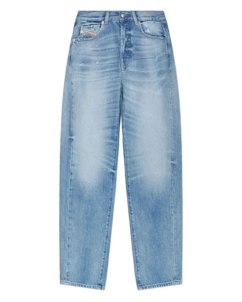 Diesel Jeans im Distressed-Look - Blau Blau