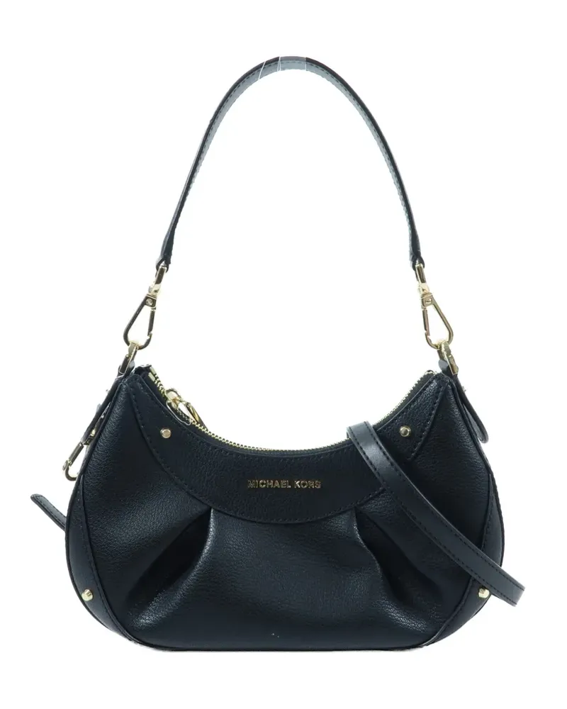 Michael Kors pleated two-way shoulder bag - Schwarz Schwarz