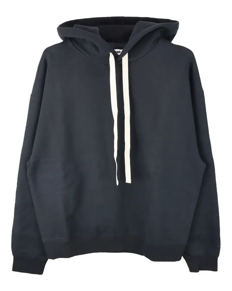 Jil Sander Hoodie mit Kordelzug - Schwarz Schwarz