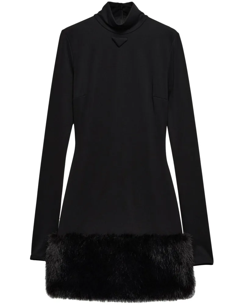 Prada Kleid aus Stretch-Jersey - Schwarz Schwarz