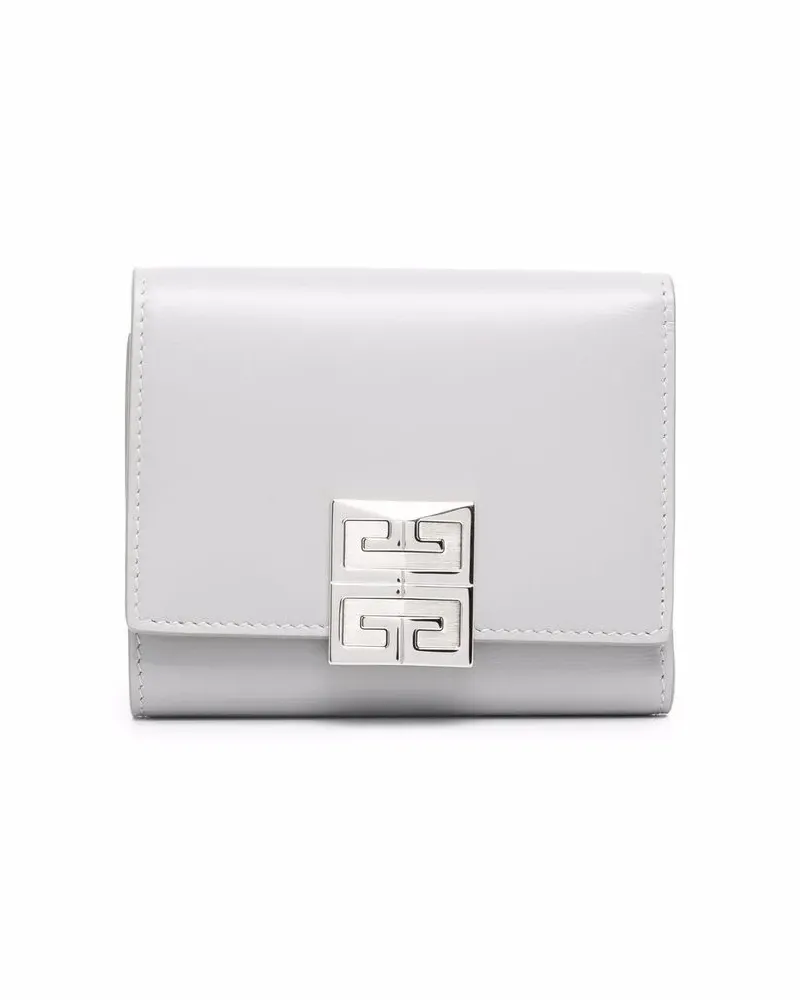 Givenchy Portemonnaie mit 4G-Schild - Grau Grau