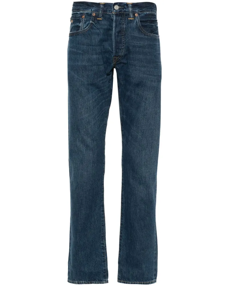 Ralph Lauren Straight-Leg-Jeans mit Logo-Stickerei - Blau Blau