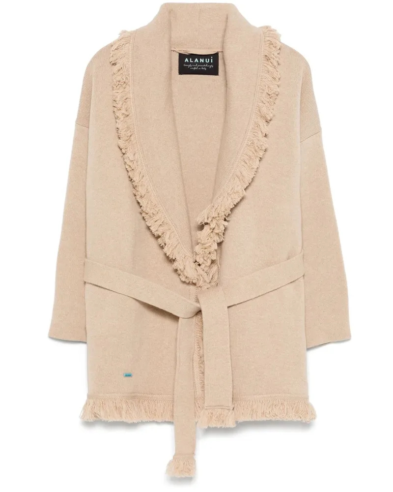 Alanui Finest Cardigan - Nude Nude