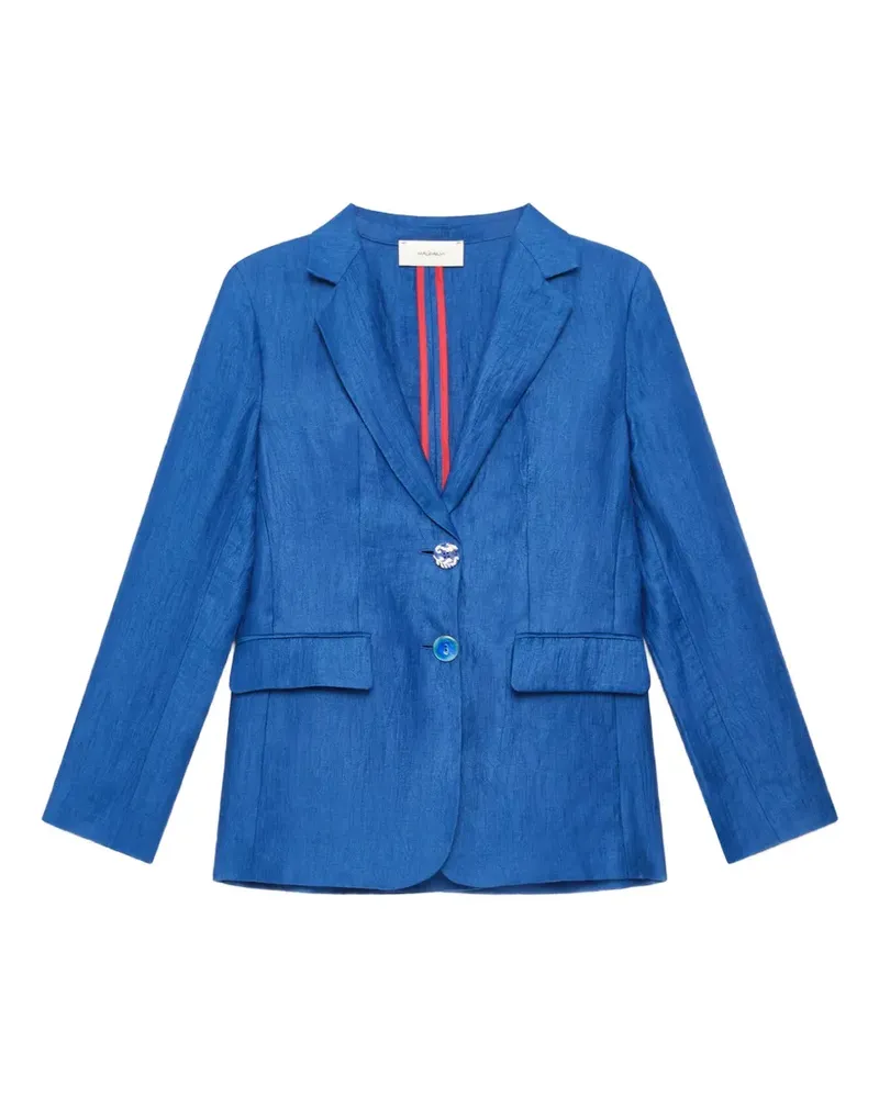 Maliparmi jacquard blazer - Blau Blau