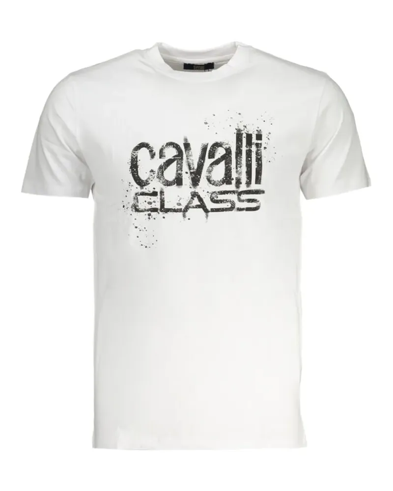 Roberto Cavalli graphic-print T-shirt - Weiß Weiß