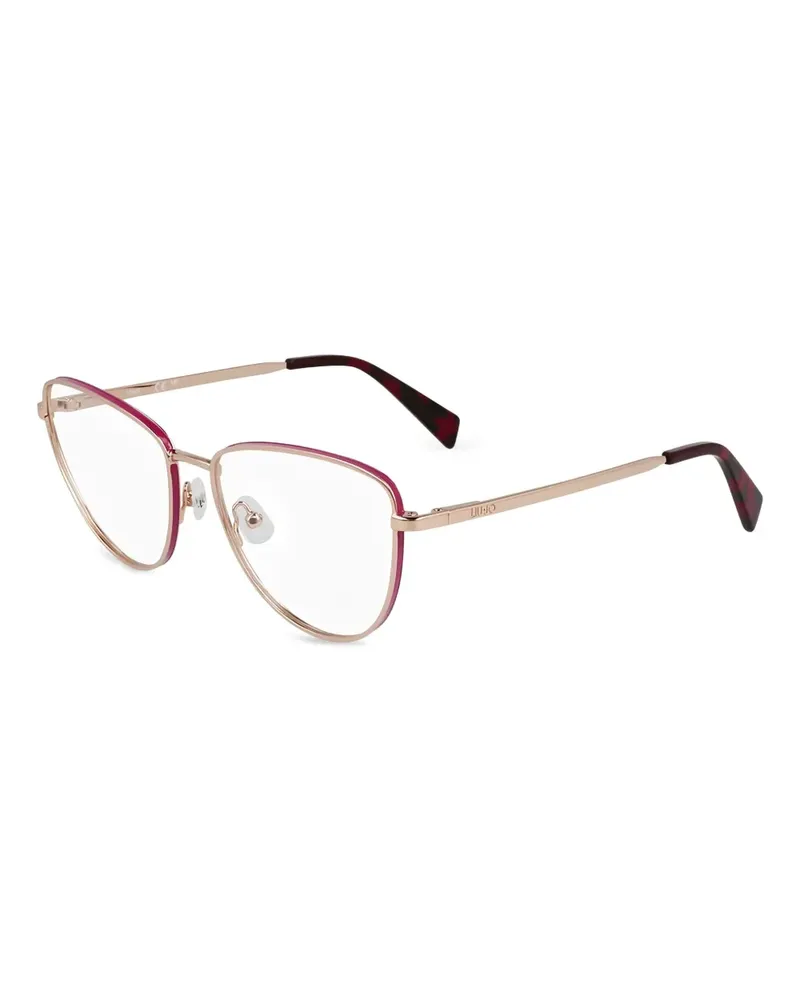 Liu Jo Brille mit geometrischem Gestell - Rosa Rosa