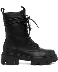 Kurt Geiger Trekker Stiefel Schwarz