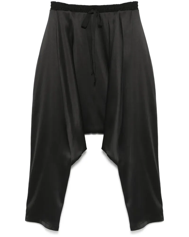 ALCHEMY Hose mit tiefem Schritt - Schwarz Schwarz