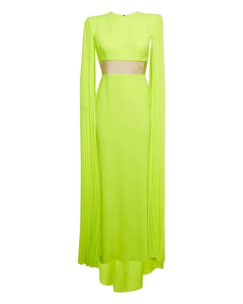 Alex Perry draped maxi dress - Grün Grün