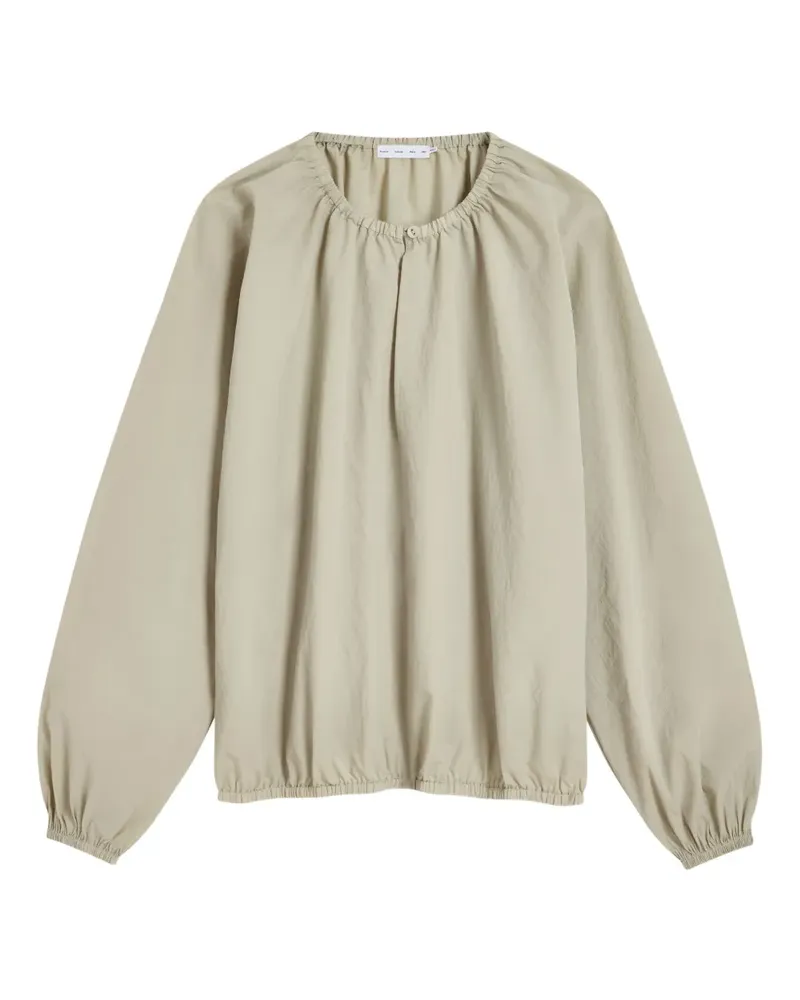 Proenza Schouler Bluse mit gerafftem Ausschnitt - Grün Grün