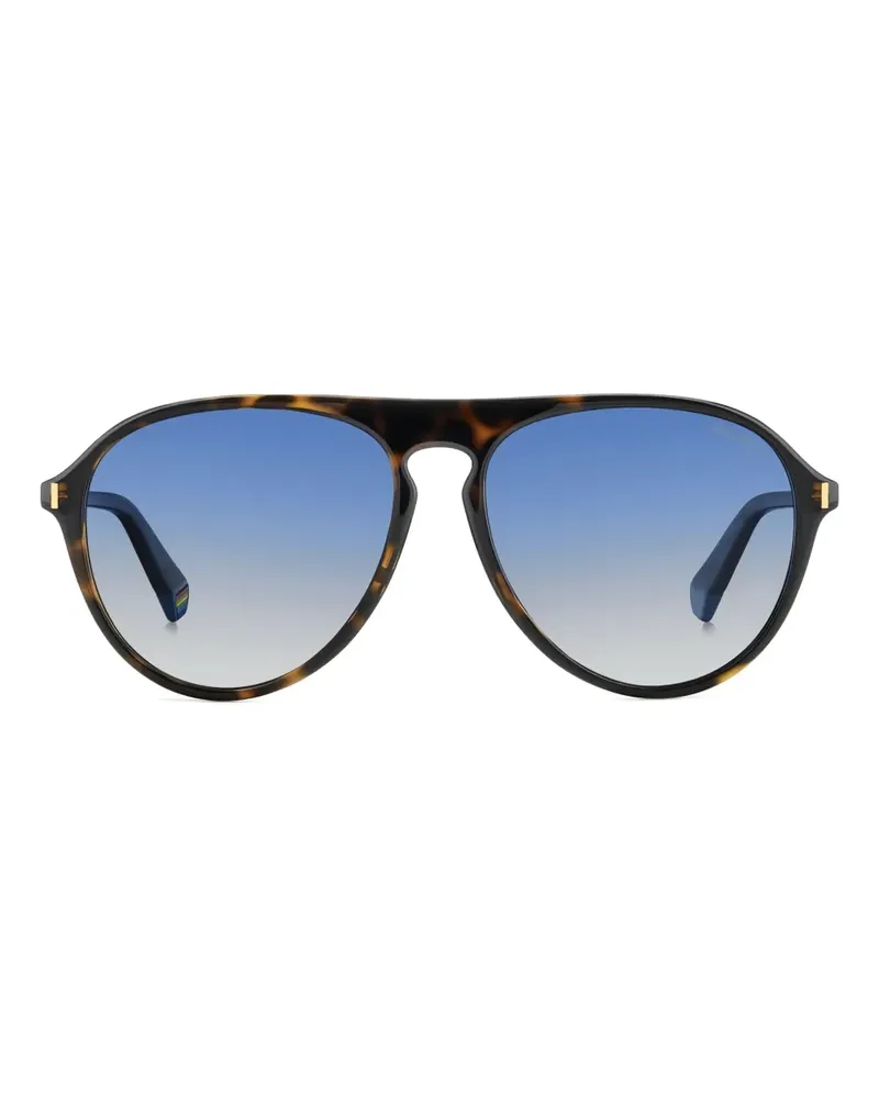 Polaroid Getönte Pilotenbrille - Braun Braun