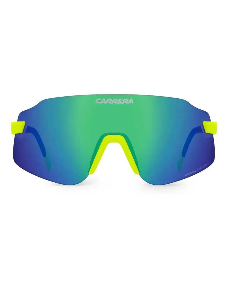 Carrera Sport 16/S geometric-frame mirrored sunglasses - Gelb Gelb