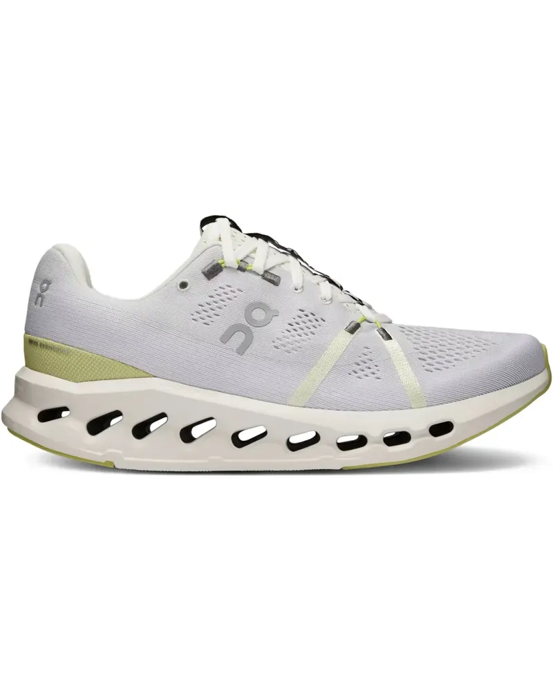 ON Cloudsurfer "White/Sand" Sneakers - Weiß Weiß