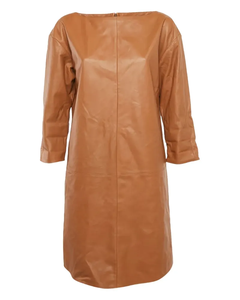 Ralph Lauren Langärmeliges Kleid - Braun Braun