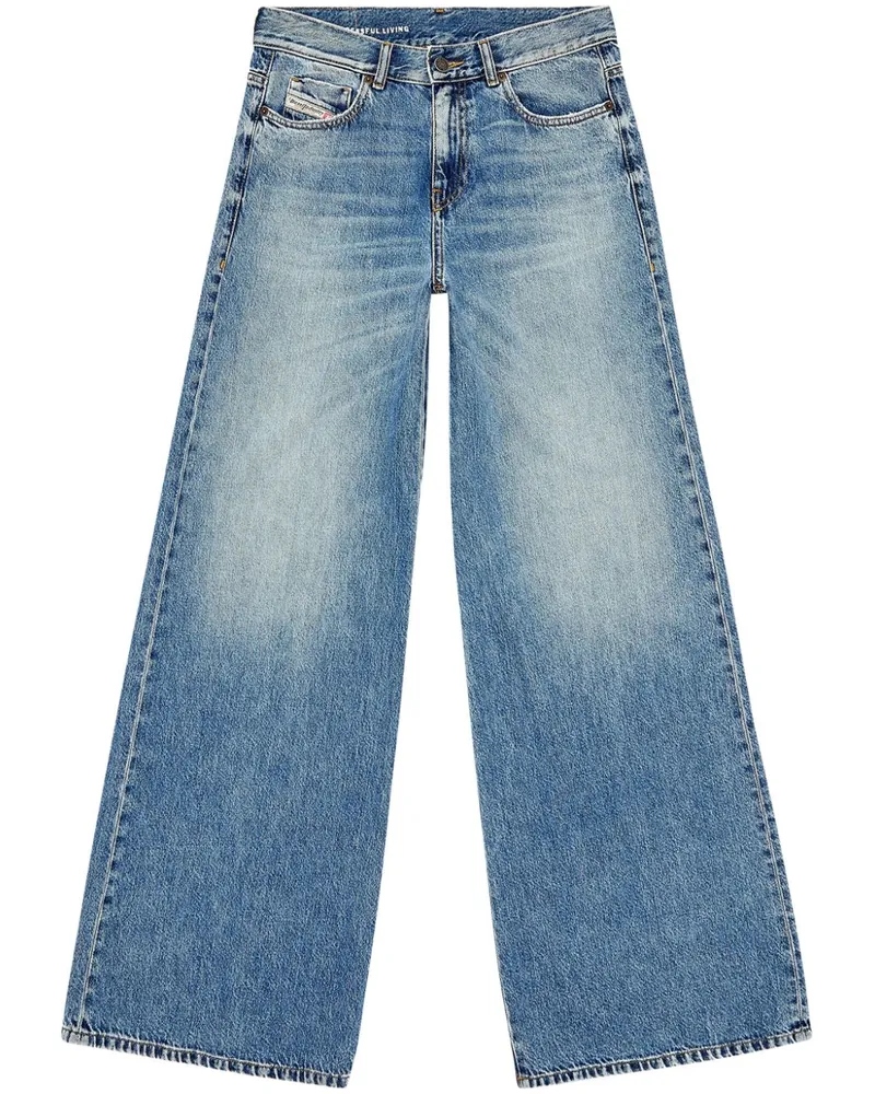 Diesel 1978 D-Akemi Schlagjeans - Blau Blau
