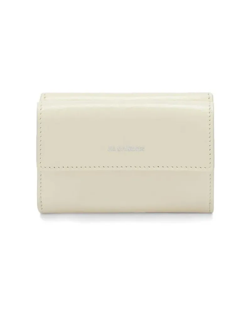 Jil Sander Portemonnaie mit Logo-Stickerei - Nude Nude