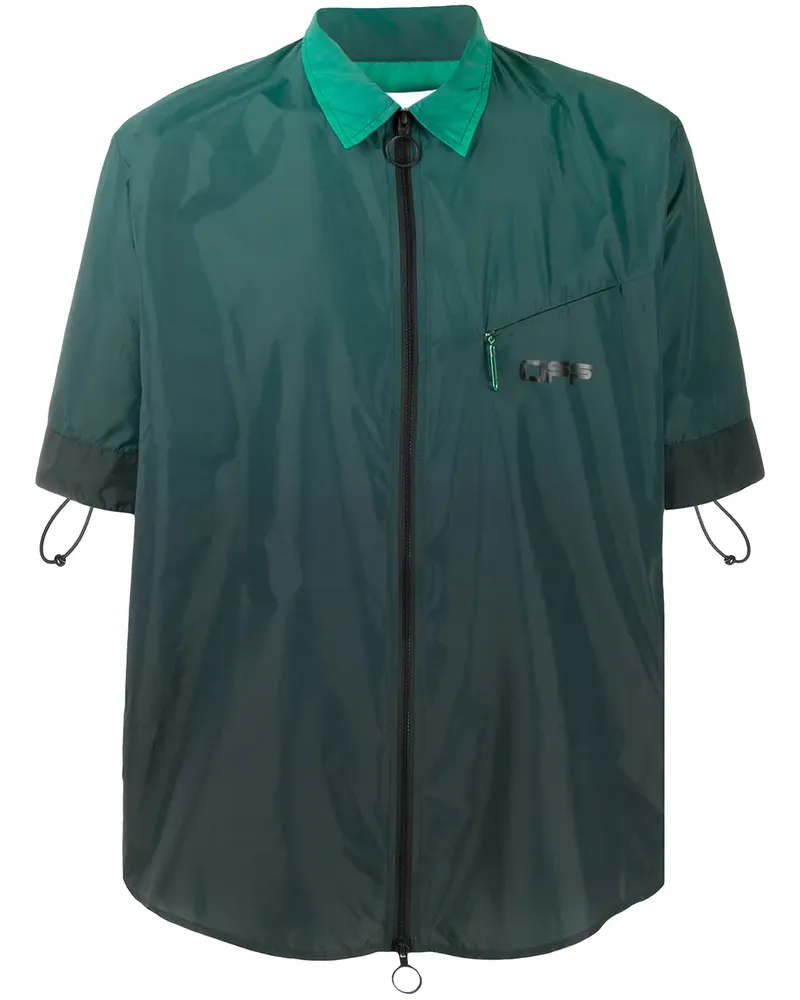 OFF-WHITE Hemd mit Reißverschluss - Grün Grün