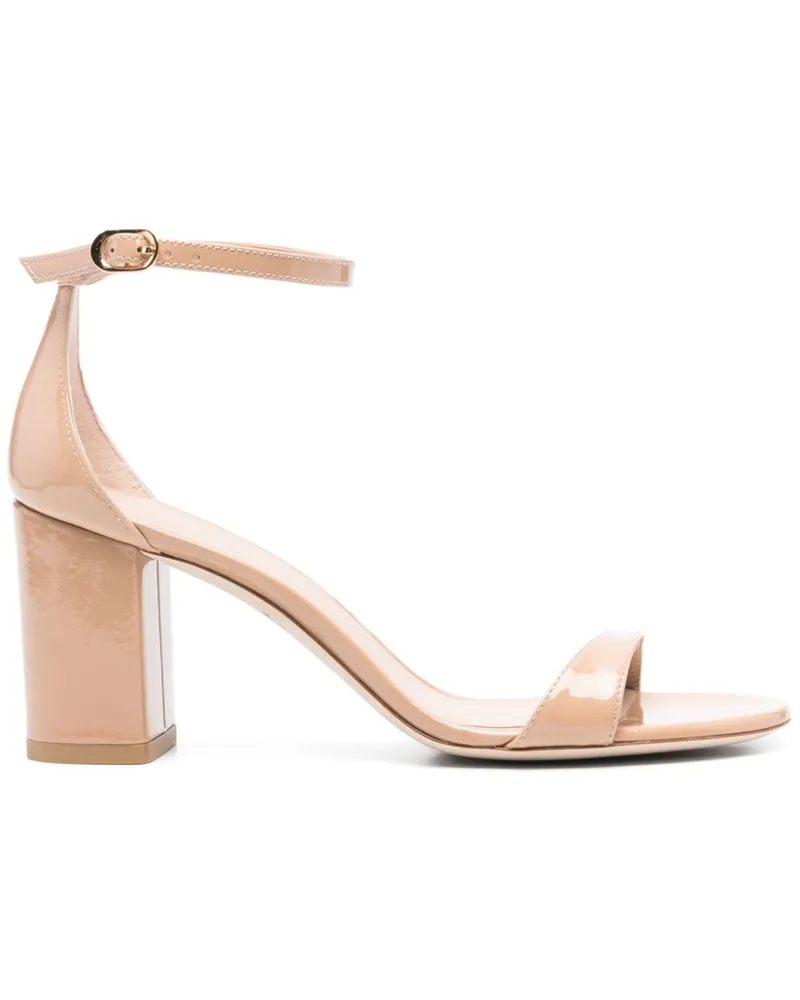 Stuart Weitzman Nudist Sandalen 75mm - Nude Nude