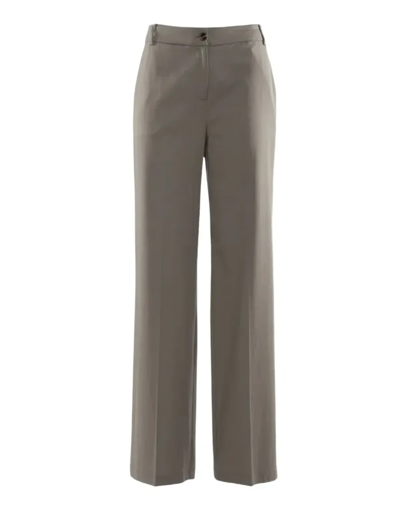NENETTE Erica High-Waist-Hose mit Bügelfalten - Grün Grün