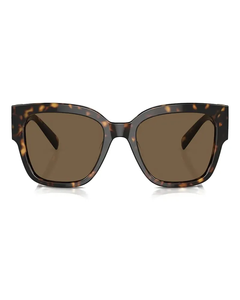 Versace Medusa square-frame sunglasses - Braun Braun