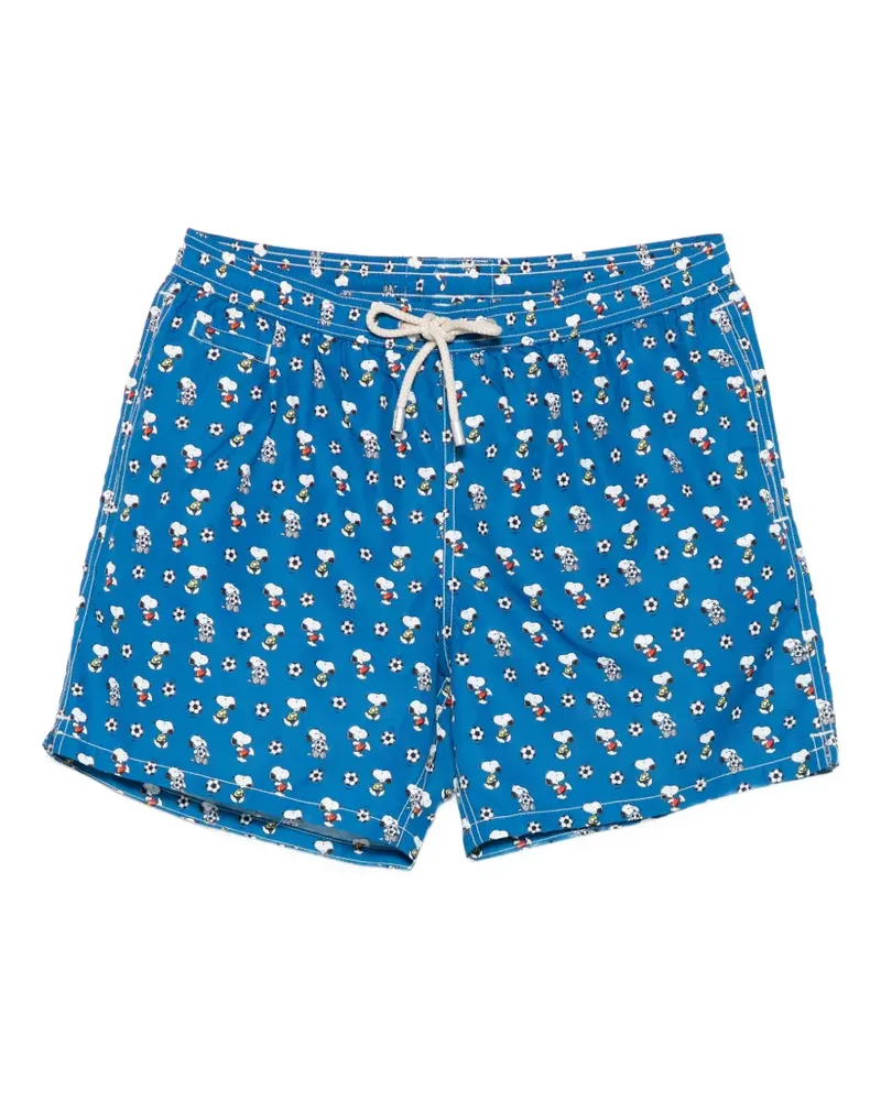 MC2 Saint Barth x Peanuts drawstring swim shorts - Blau Blau