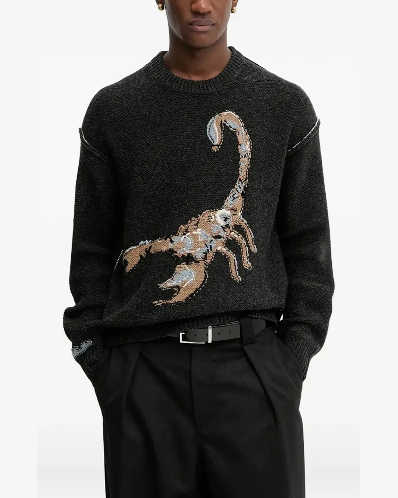Zadig & Voltaire Marko Pullover mit Skorpion - Grau Grau