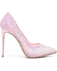 Le Silla Gilda Pumps mit Kristallen 115mm Rosa