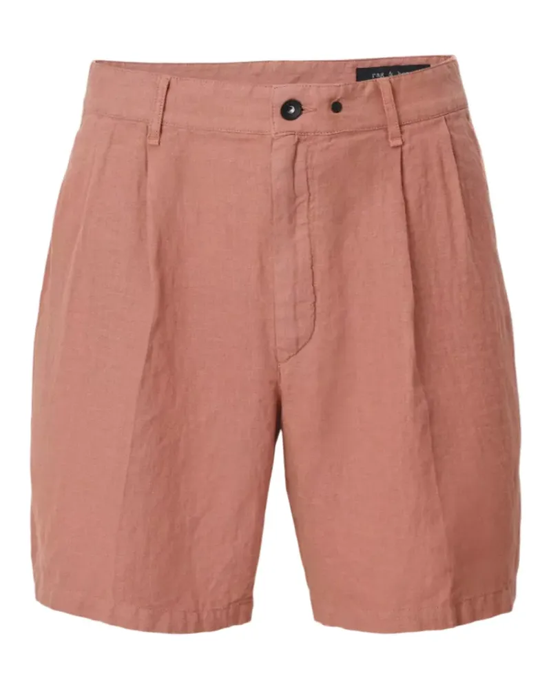 Rag & Bone Jackson pleated shorts - Orange Orange