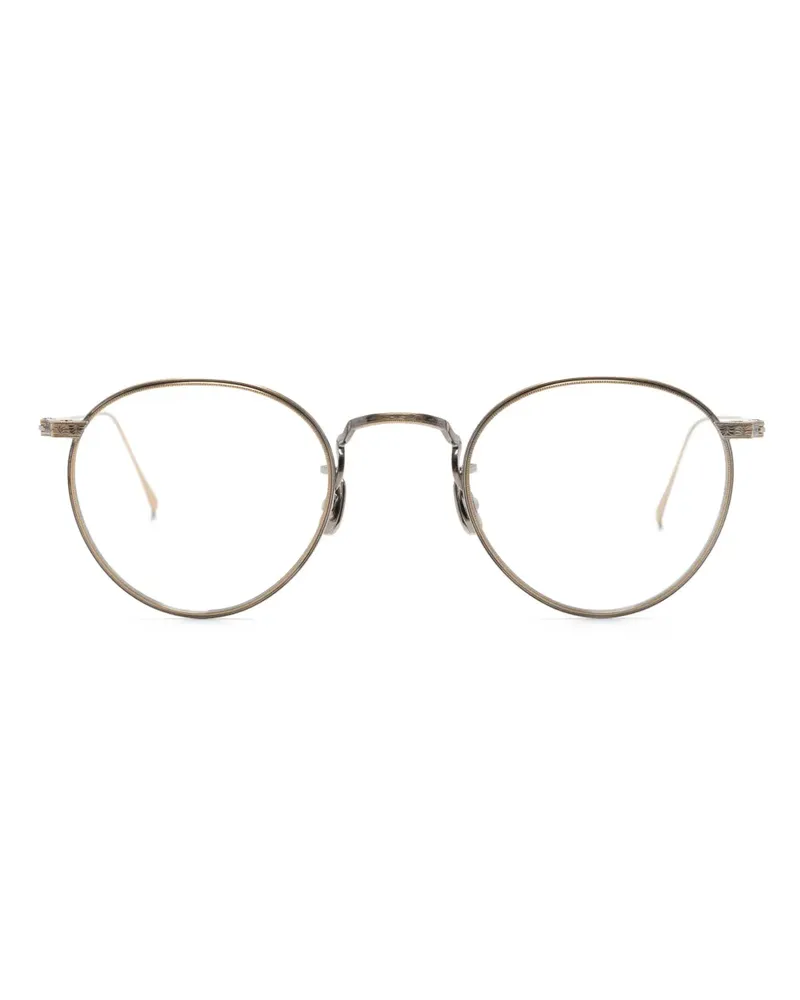 EYEVAN 7285 717D Brille mit rundem Gestell - Gold Gold