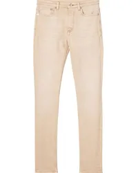 Burberry Skinny-Jeans mit Logo-Patch Nude