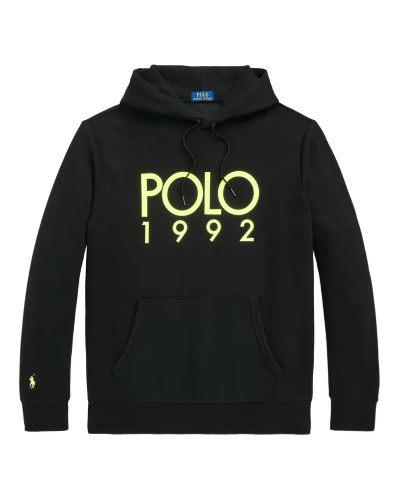 Ralph Lauren Hoodie mit Logo-Print - Schwarz Schwarz