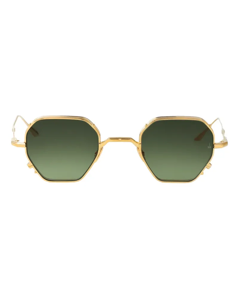 Jacques Marie Mage Verlaine geometric sunglasses - Gold Gold
