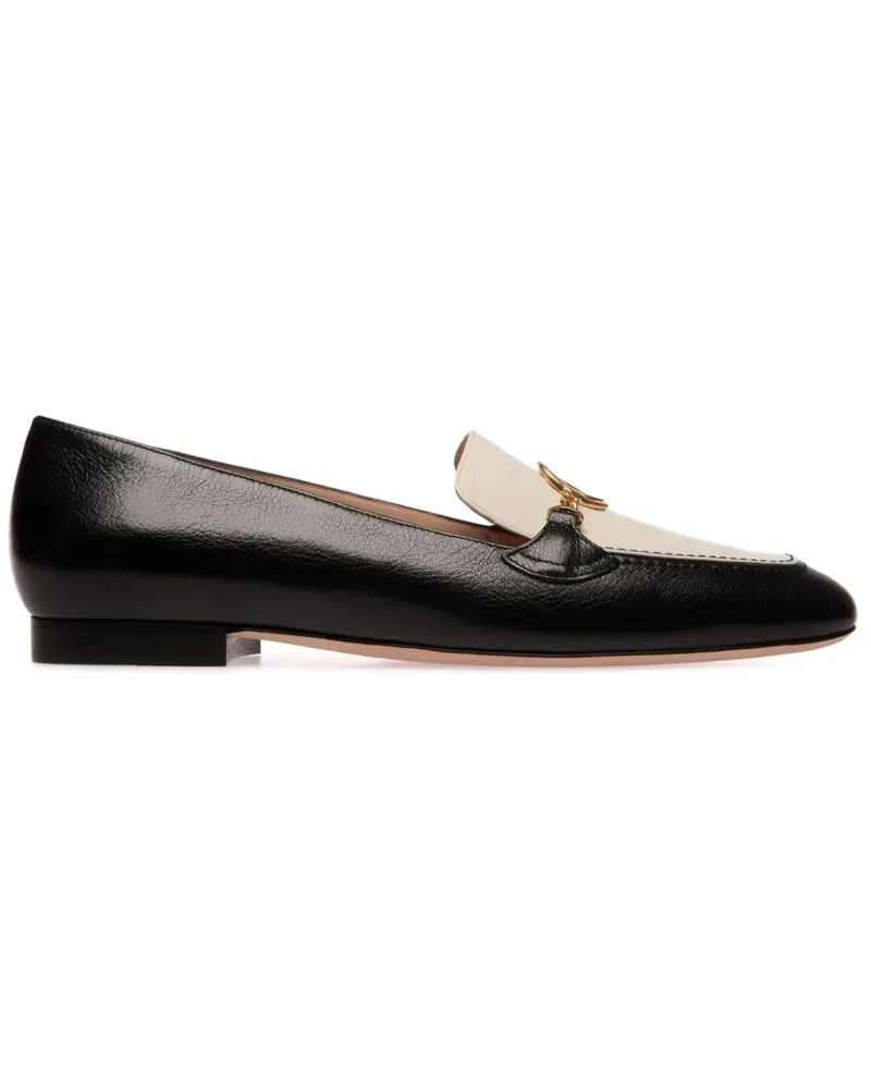 Bally Daily Emblem Loafer - Schwarz Schwarz
