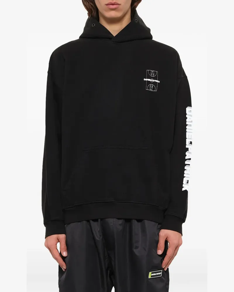 Daniel Patrick Court hoodie - Schwarz Schwarz