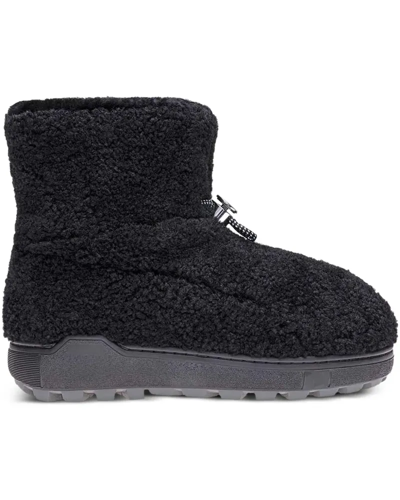 Bogner textured snow boots - Schwarz Schwarz