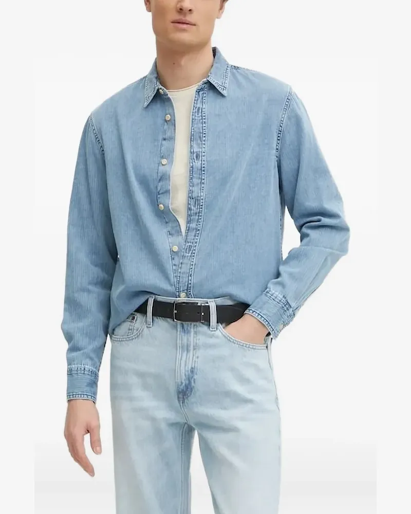 Guess Klassisches Jeanshemd - Blau Blau